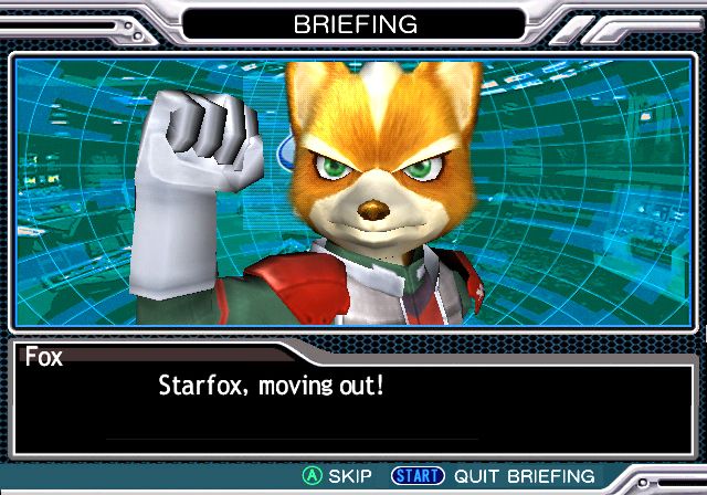 Star Fox Assault Screenshot (Nintendo E3 2004 Press CD)