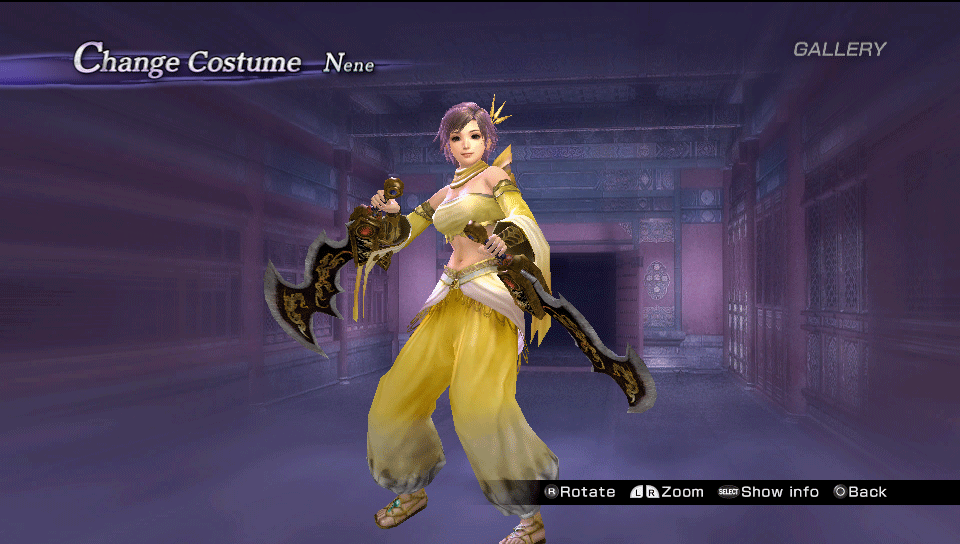Warriors Orochi 3 Ultimate: Samurai Dress Up Costume 2 Screenshot (PlayStation Store)