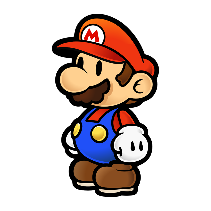 Paper Mario: The Thousand-Year Door Render (Nintendo E3 2004 Press CD): Mario