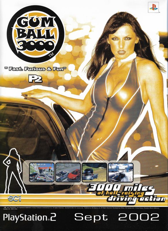 Gumball 3000 Magazine Advertisement (Magazine Advertisements): FourFourTwo (United Kingdom), Season Preview 2002/03