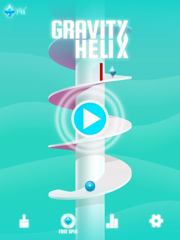 Gravity Helix Screenshot (iTunes Store)