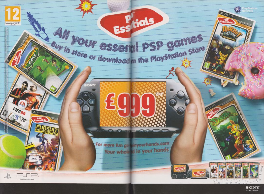 Pursuit Force Magazine Advertisement (Magazine Advertisements): PlayStation Official Magazine - UK (United Kingdom), Issue 48 (September 2010)