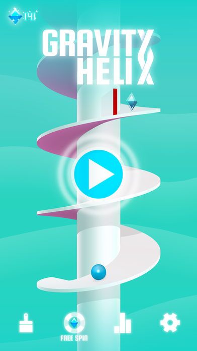Gravity Helix Screenshot (iTunes Store)