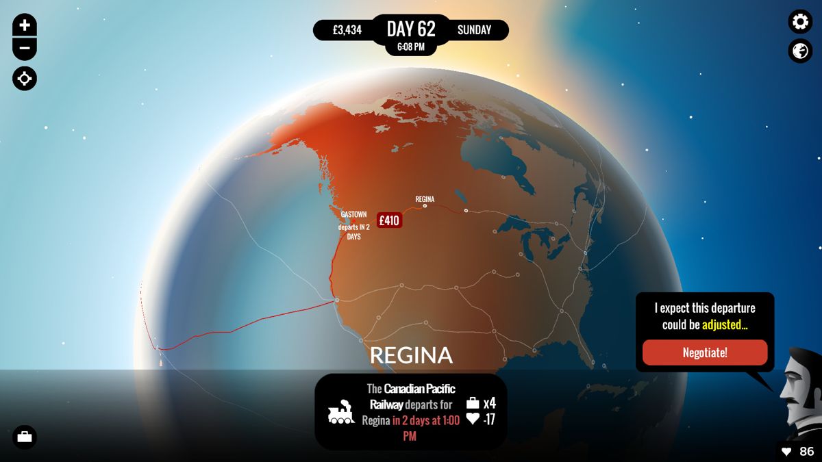 80 Days Screenshot (Steam Store page)