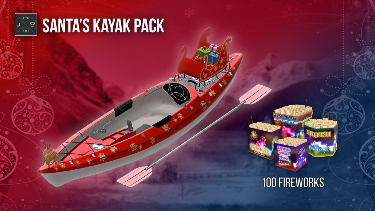 Fishing Planet: Santa's Kayak Pack Screenshot (Steam)