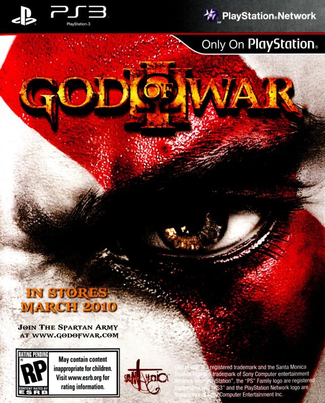 God of War III Manual Advertisement (Game Manual Advertisements): "Heavy Rain: Director's Cut" game manual, US (Greatest Hits) PS3 release Page 15