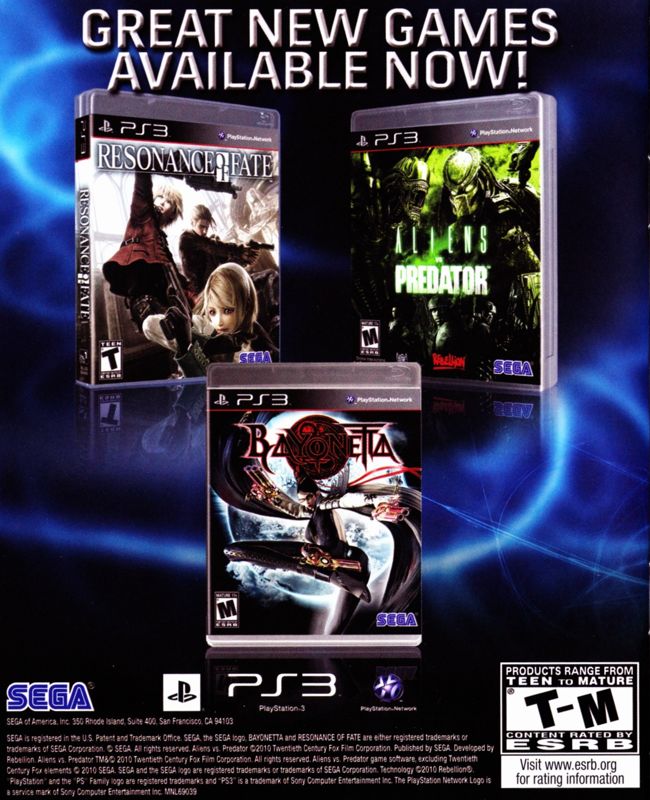 Alien Vs Predator Game Ps3