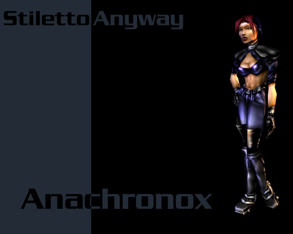 Anachronox Wallpaper (Eidos France FTP site): Stiletto Anyway
