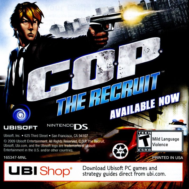 C.O.P.: The Recruit official promotional image - MobyGames