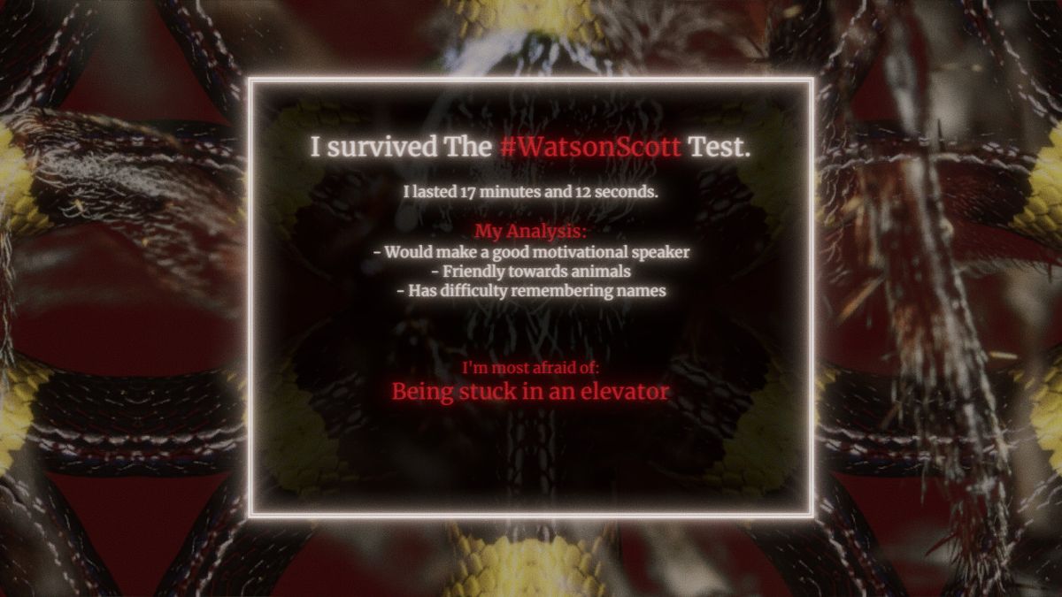 The Watson-Scott Test Screenshot (Steam)