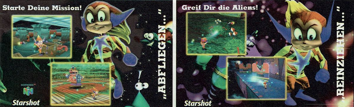 Starshot: Space Circus Fever Magazine Advertisement (Magazine Advertisements): Total! (Germany), Issue 12/1998 Part 2