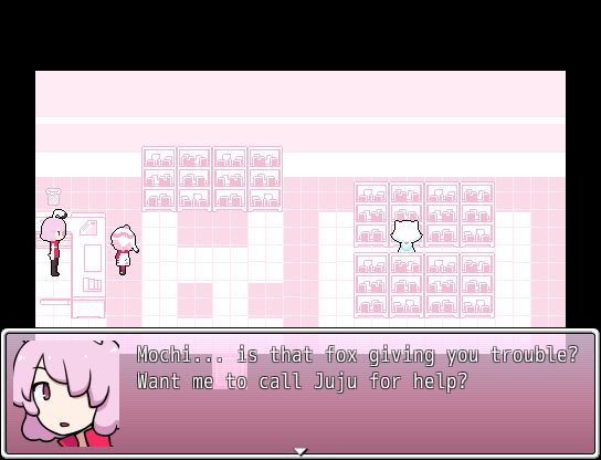 Friendly Bunny Mochi Screenshot (Itch store page)