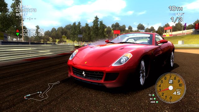 Ferrari Challenge: Trofeo Pirelli - Ferrari 599 Screenshot (PlayStation Store)