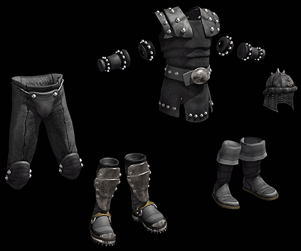Nox Render (NOX Fan Site Kit): Leather armor