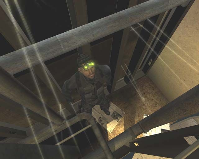 Tom Clancy's Splinter Cell Screenshot (Splinter Cell Webkit): Well hidden