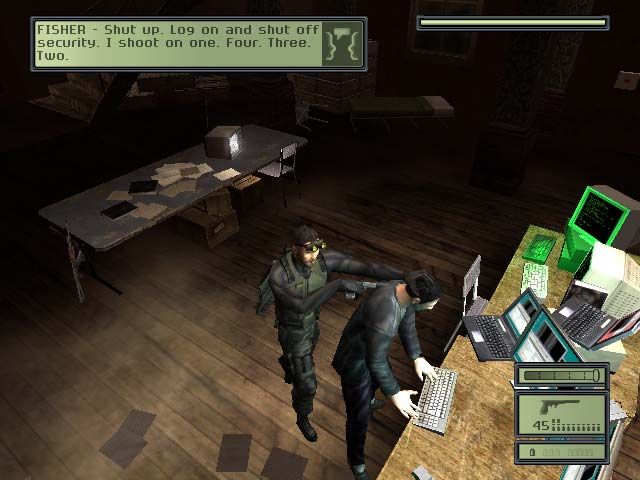 Tom Clancy's Splinter Cell Screenshot (Splinter Cell Webkit)