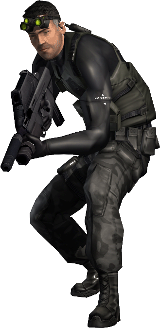 Tom Clancy's Splinter Cell Render (Splinter Cell Webkit): Sam Fisher posing