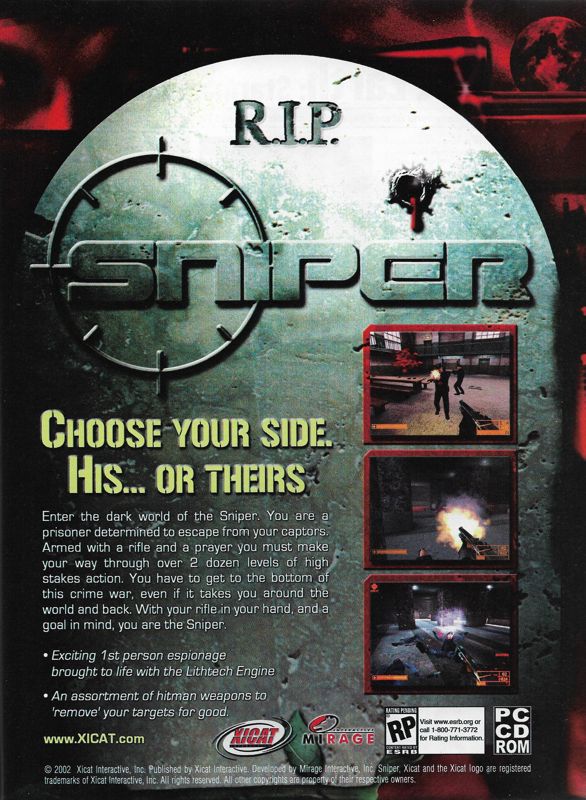 The Sniper 2 (2002) - MobyGames