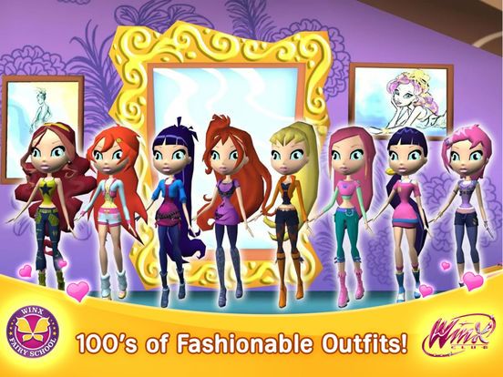 Winx Club: Winx Fairy School Screenshot (iTunes Store)