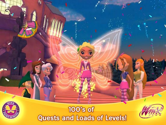 Winx Club: Winx Fairy School Screenshot (iTunes Store)