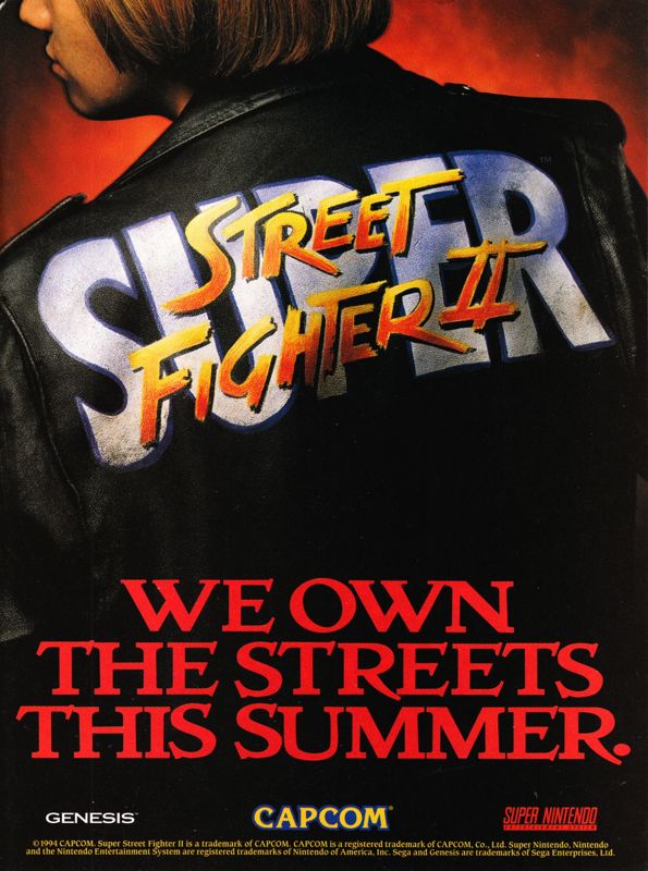 Super Street Fighter II Magazine Advertisement (Magazine Advertisements): GamePro (International Data Group, United States), Issue 60 (July 1994)