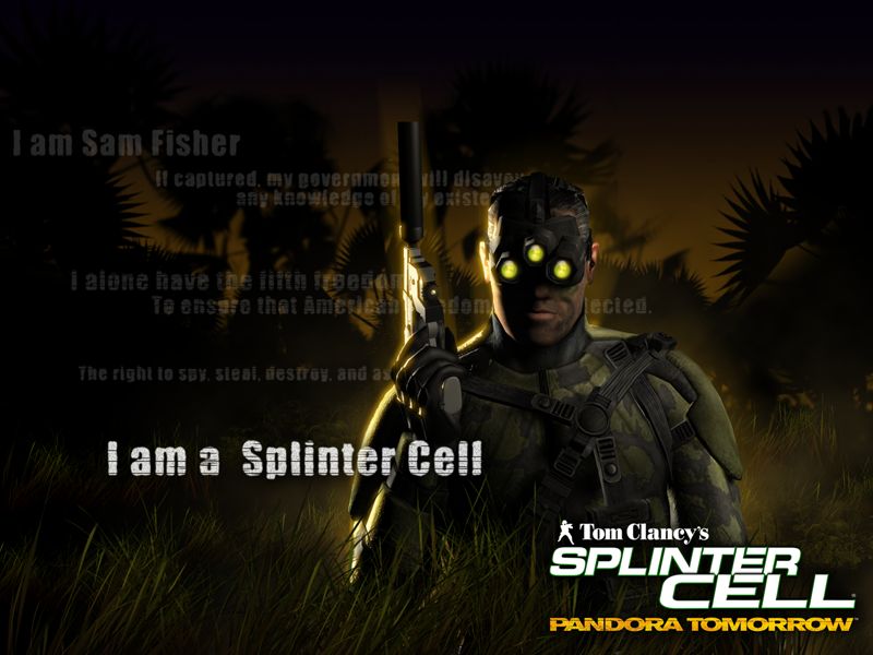 Tom Clancy's Splinter Cell: Pandora Tomorrow official promotional