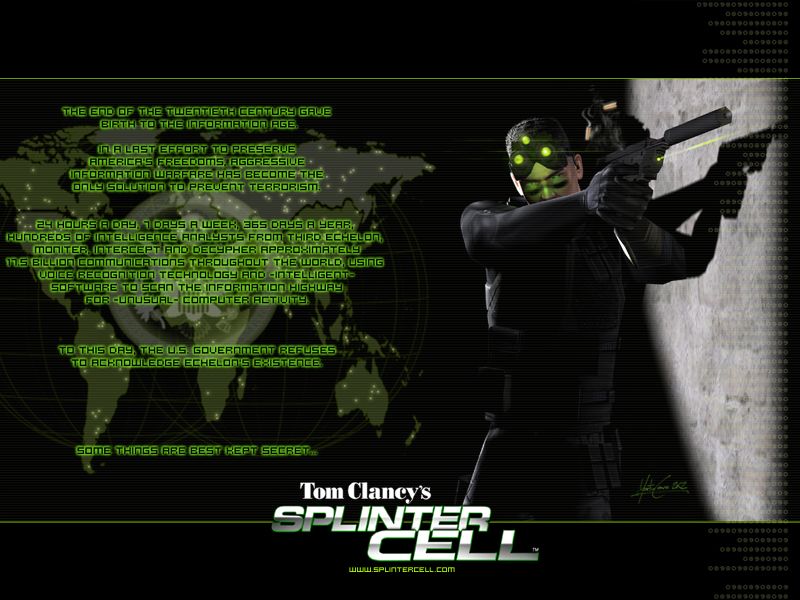 Tom Clancy's Splinter Cell Wallpaper (Ubisoft FTP site)