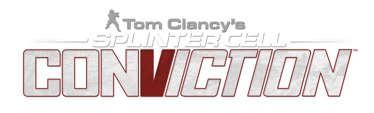 Tom Clancy's Splinter Cell: Conviction Logo (Ubidays 2007 Press Kit): LOGO WIP