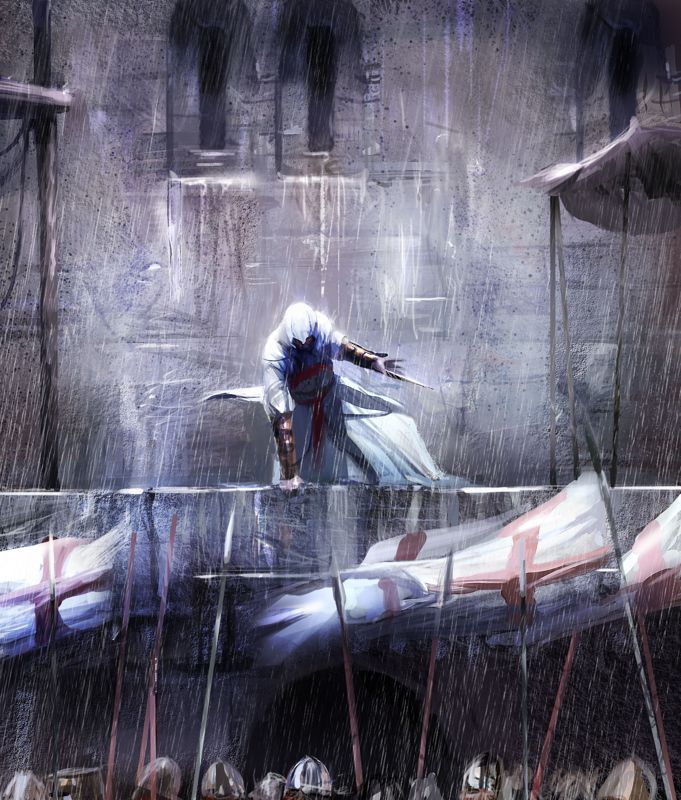 Assassin's Creed Concept Art (Ubidays 2007 Press Kit): Artwork rr&d pose