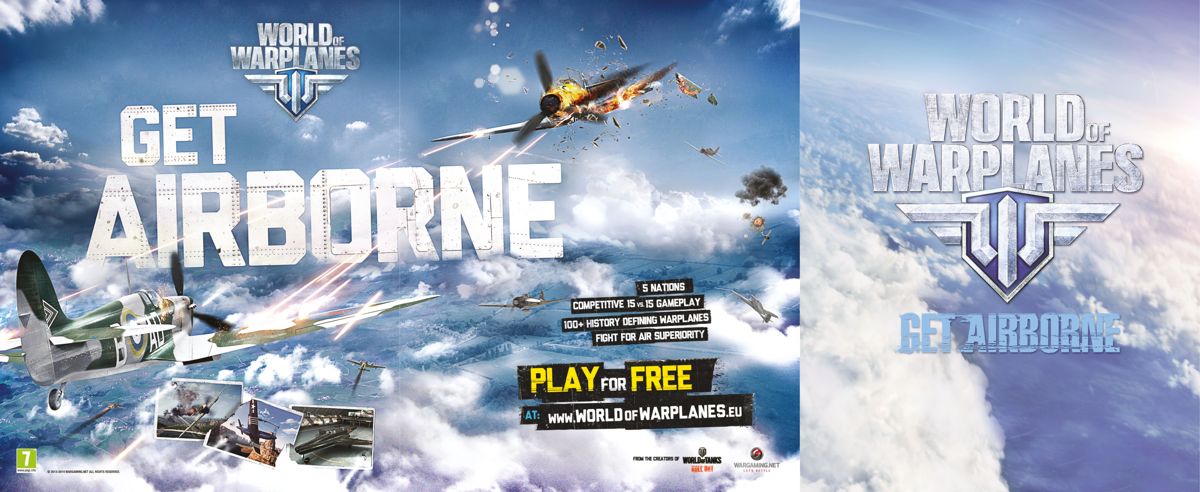 World of Warplanes Magazine Advertisement (Magazine Advertisements): Gamereactor (United Kingdom), Issue 8 (November 2013)