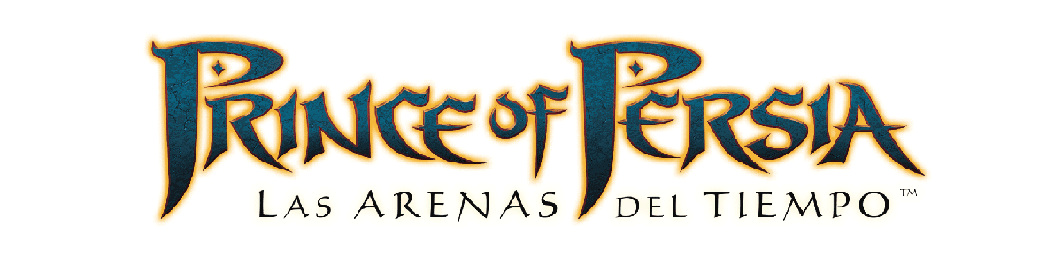 Prince of Persia: The Sands of Time Logo (Prince of Persia EMEA Webkit): Spanish Logo (White Background)