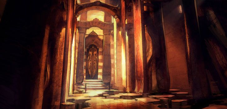 Prince of Persia: Warrior Within Concept Art (Prince of Persia Warrior Within Webkit): Training Room artwork