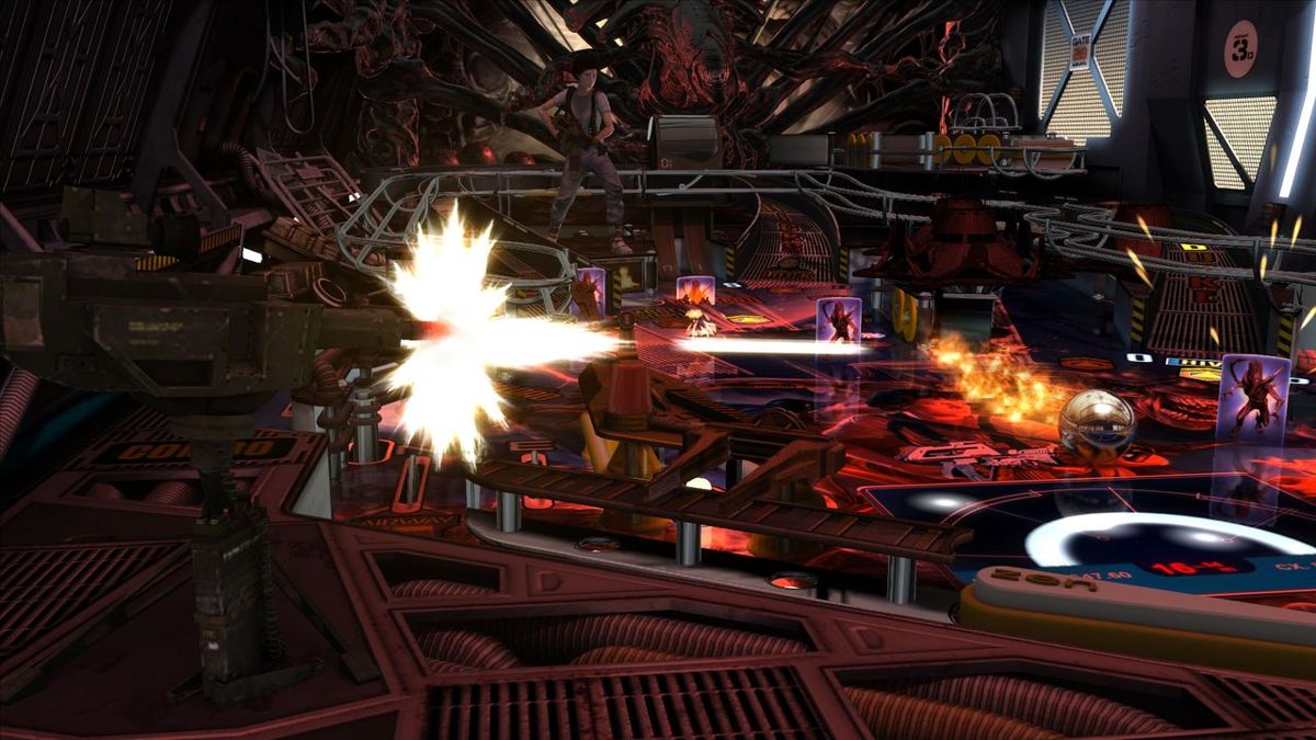 Pinball FX2: Aliens vs. Pinball Screenshot (PlayStation Store (UK))