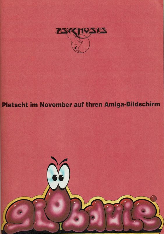 Globdule Magazine Advertisement (Magazine Advertisements): Amiga Joker (Germany), Issue 12/1993