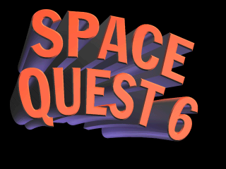 Space Quest 6: Roger Wilco in the Spinal Frontier Logo (Sierra Entertainment website, 1996)