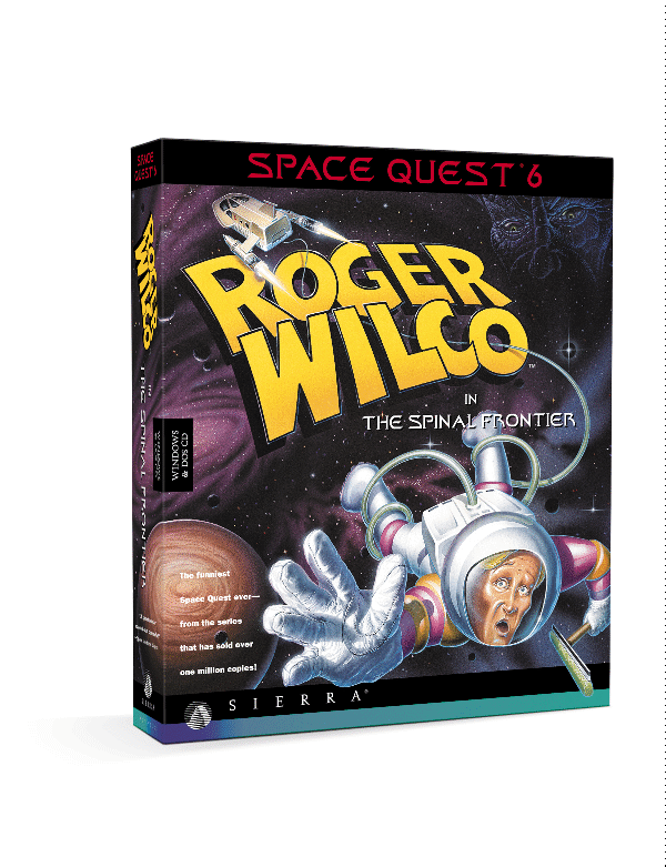 Space Quest 6: Roger Wilco in the Spinal Frontier Other (Sierra Entertainment website, 1996): Box shot