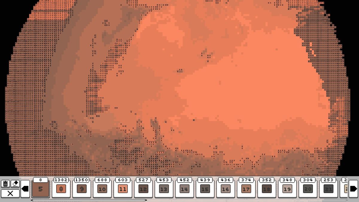 Coloring Pixels: Space Pack Screenshot (Steam)