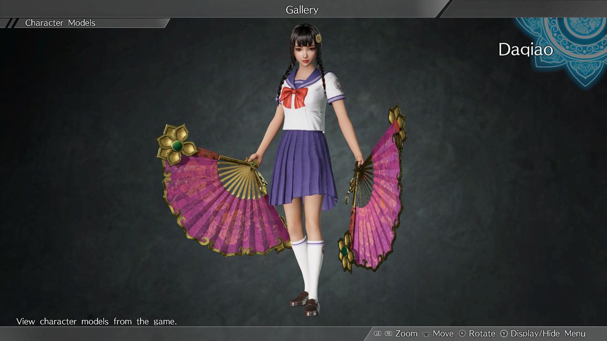 Dynasty Warriors 9: Daqiao (High school girls Costume) Screenshot (Steam)