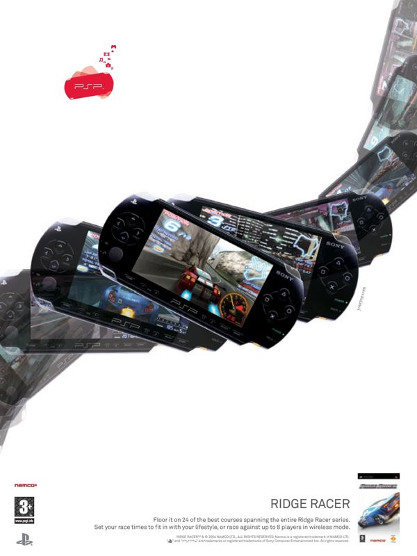 Ridge Racer Magazine Advertisement (Magazine Advertisements): Gamereactor (Sweden), Issue 29 (August 2005)