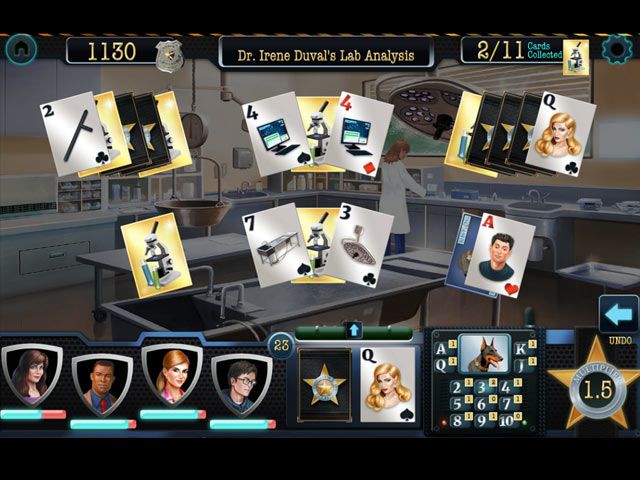 Double Clue: Solitaire Stories Screenshot (Big Fish Games screenshots)