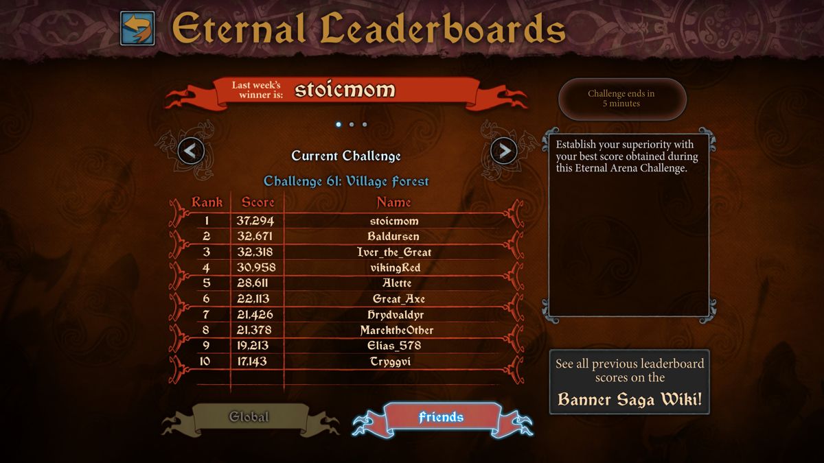 The Banner Saga 3: Eternal Arena Screenshot (Steam)
