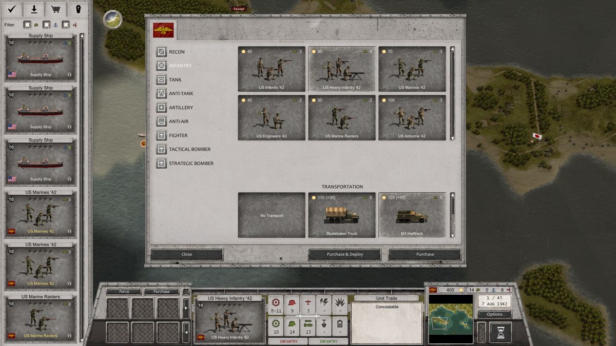 Order of Battle: World War II Screenshot ()