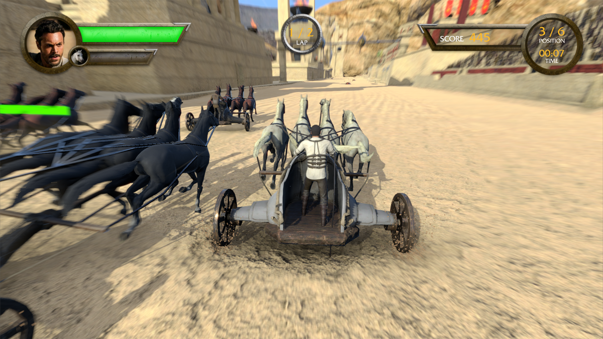 Ben-Hur Screenshot (Xbox.com product page): Just starting a race