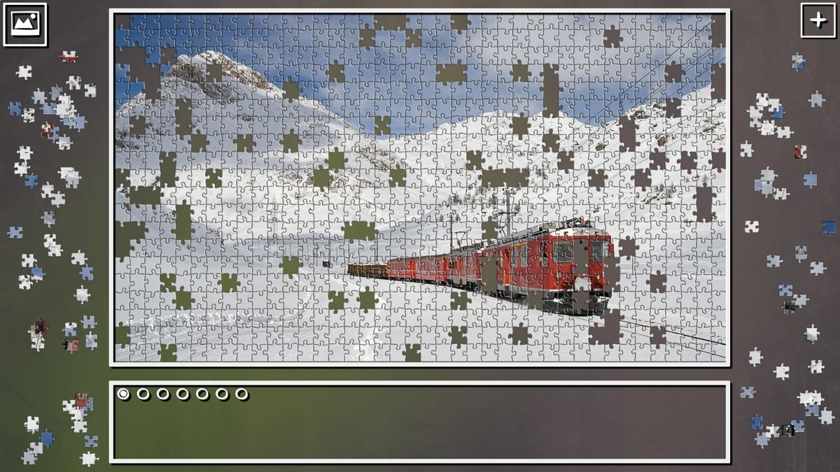 Super Jigsaw Puzzle: Generations - Trains Screenshot (Steam)