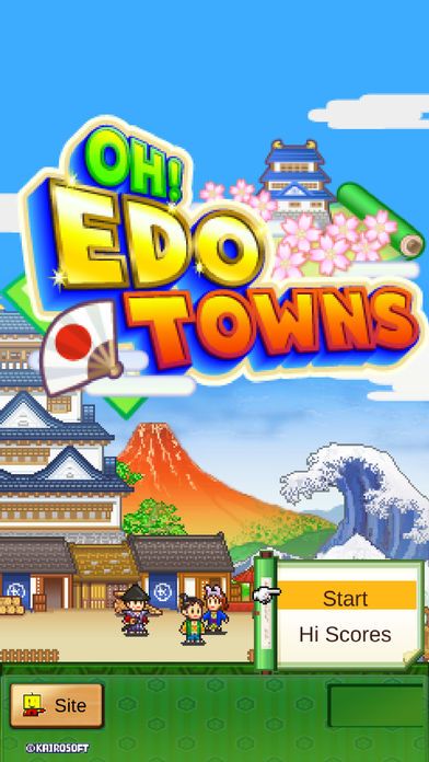 Oh! Edo Towns Screenshot (iTunes Store)