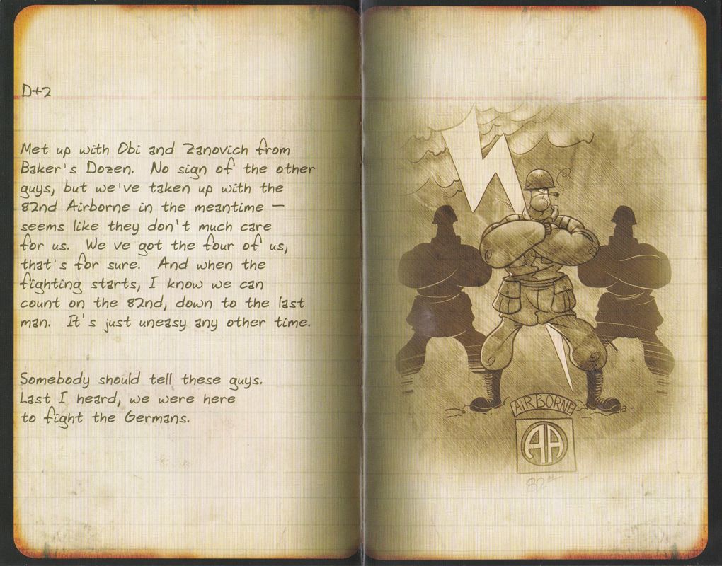 Brothers in Arms: Road to Hill 30 Other (Limited Edition Pre-release pack): The Diary Of Johnny Rivas: Pages 5 & 6