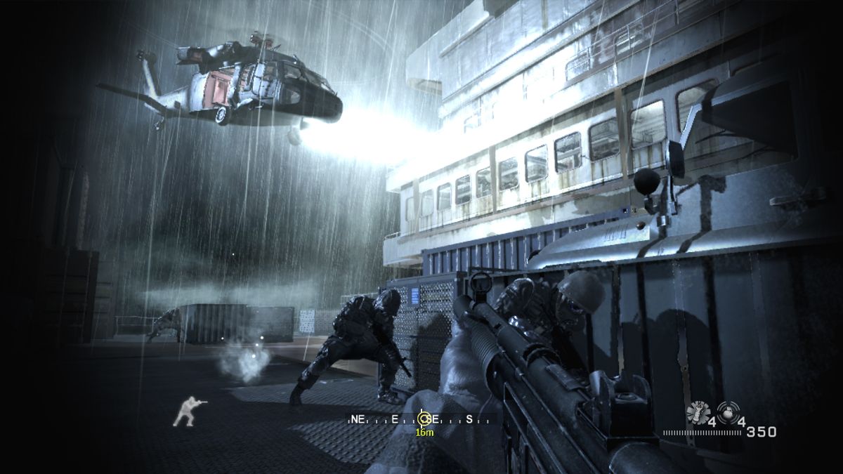 Call of Duty 4: Modern Warfare Screenshot (Press Kit - November 2007): Xbox 360 Single-Player Screenshot
