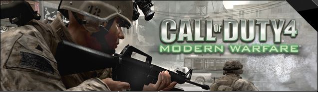 Call of Duty 4: Modern Warfare Logo (Press Kit - November 2007): Logo