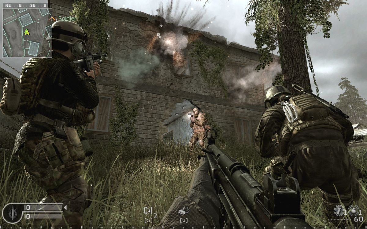 Call of Duty 4: Modern Warfare Screenshot (Press Kit - November 2007): PC Multiplayer Screenshot