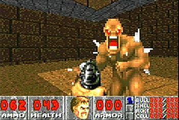 Doom Screenshot (Game Boy Advance version, Nintendo.com, 2002)